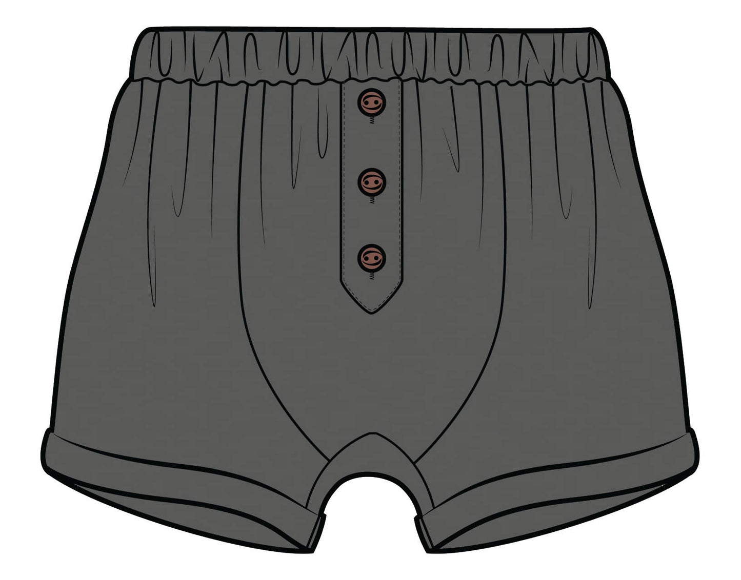 Boxer Short - Charcoal