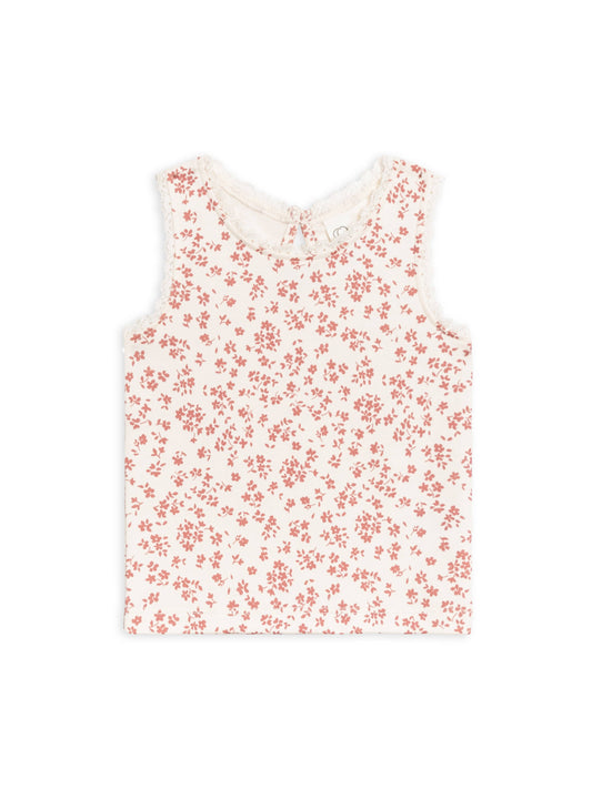 Selene Lace Tank - Alma Floral