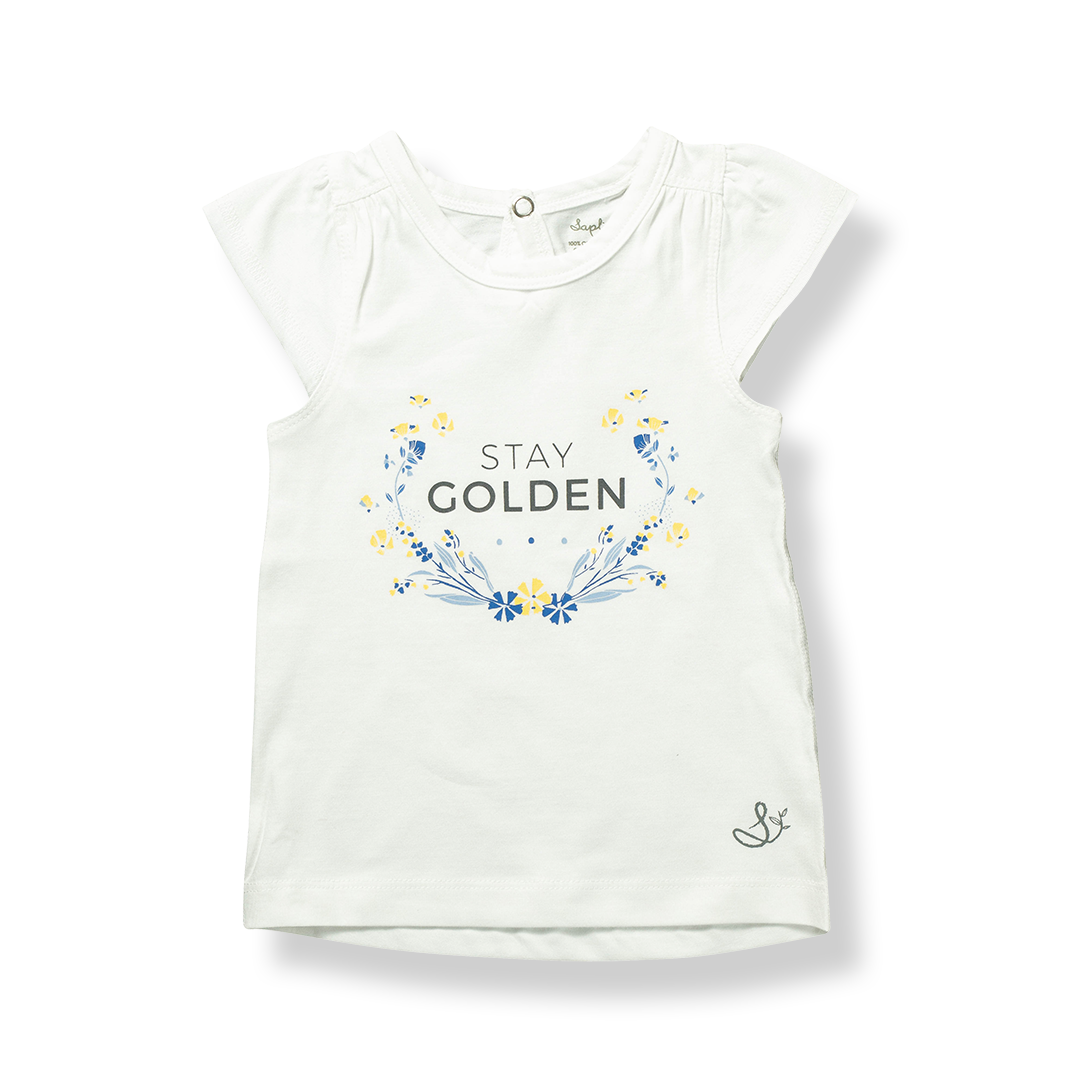 Stay Golden Flutter Sleeve Tee