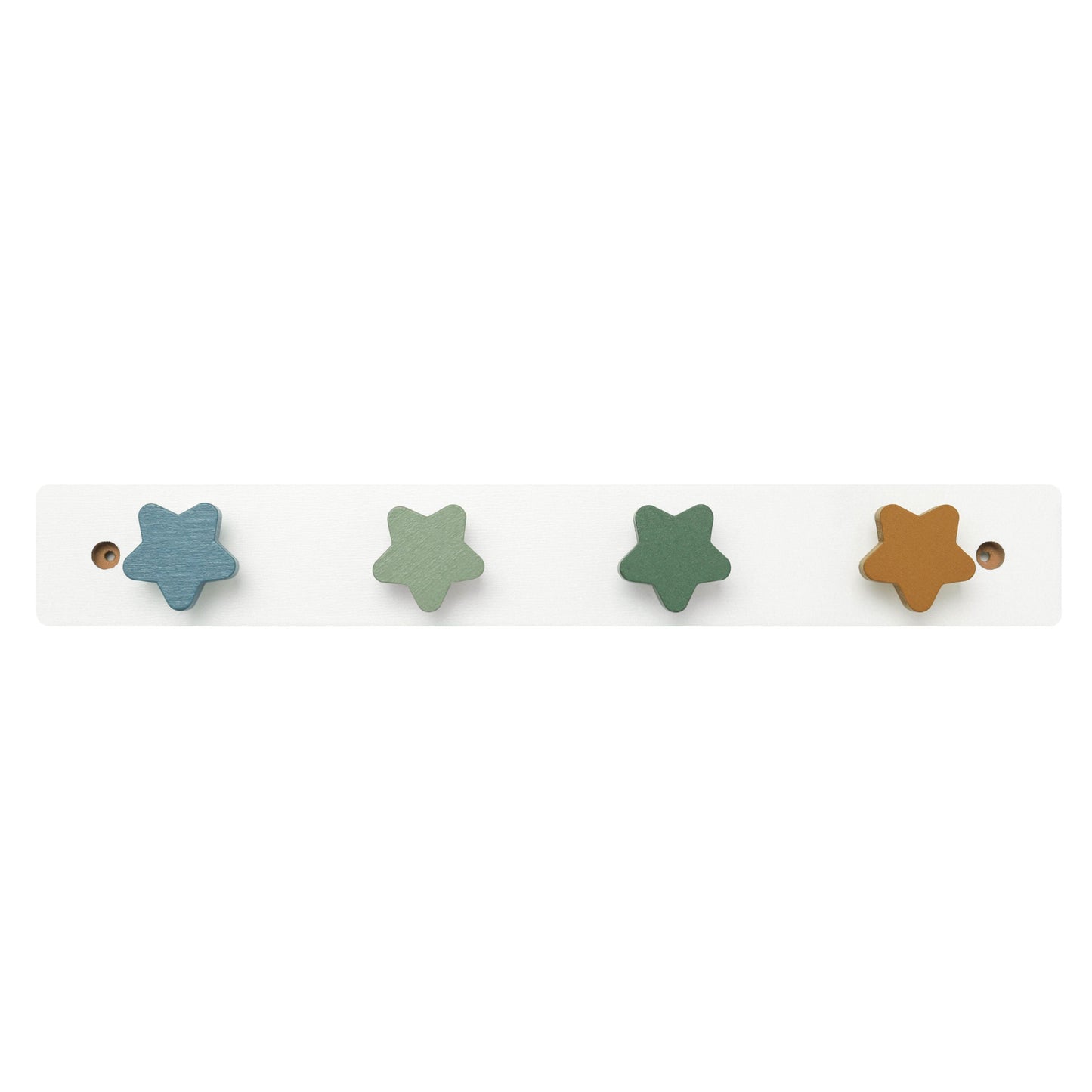 WonderBee™ Stars Wooden Hanger White Forest