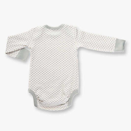 Dove Grey Long Sleeve Bodysuit