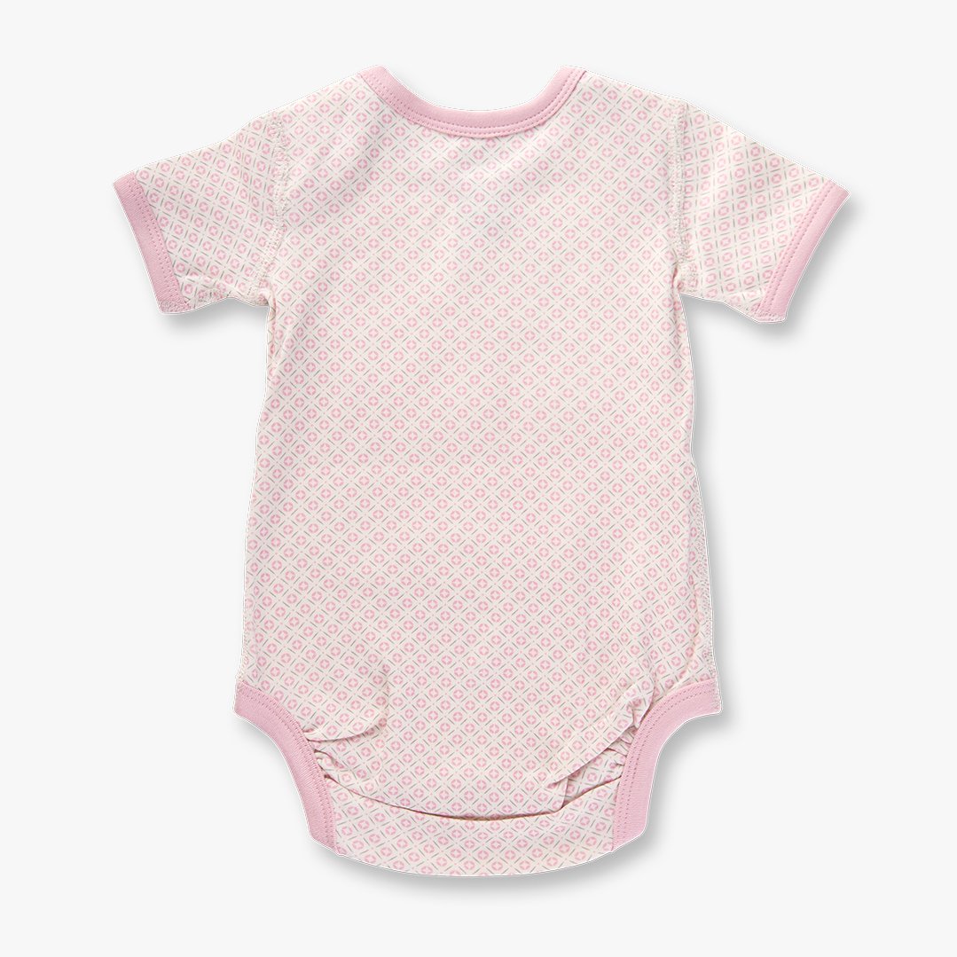 Dusty Pink Short Sleeve Bodysuit