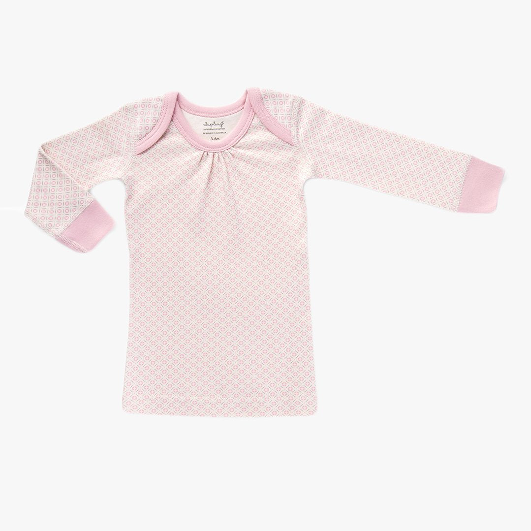 Dusty Pink Long Sleeve T-Shirt