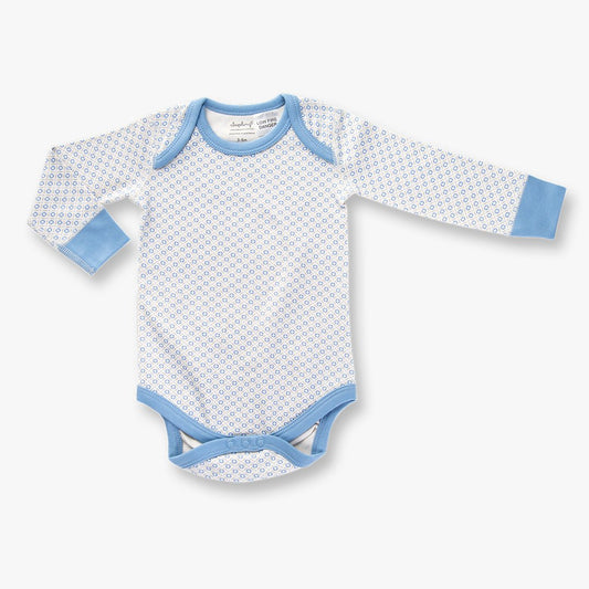 Little Boy Blue Long Sleeve Bodysuit