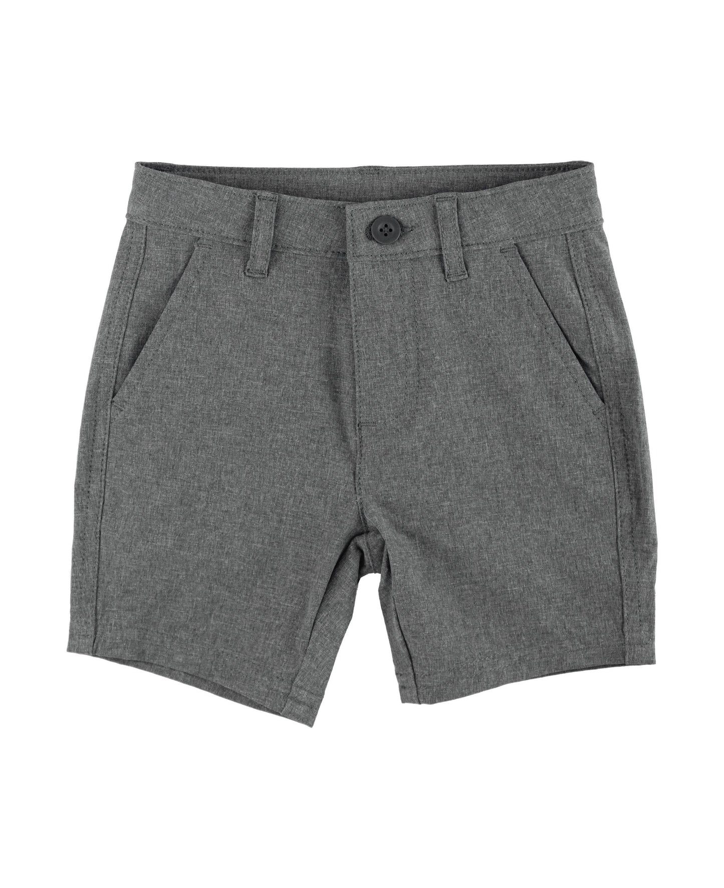 Heather Harbor Gray Hybrid Shorts