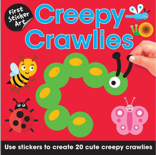 First Sticker Art: Creepy Crawlies (Create 20 Cute Insects)