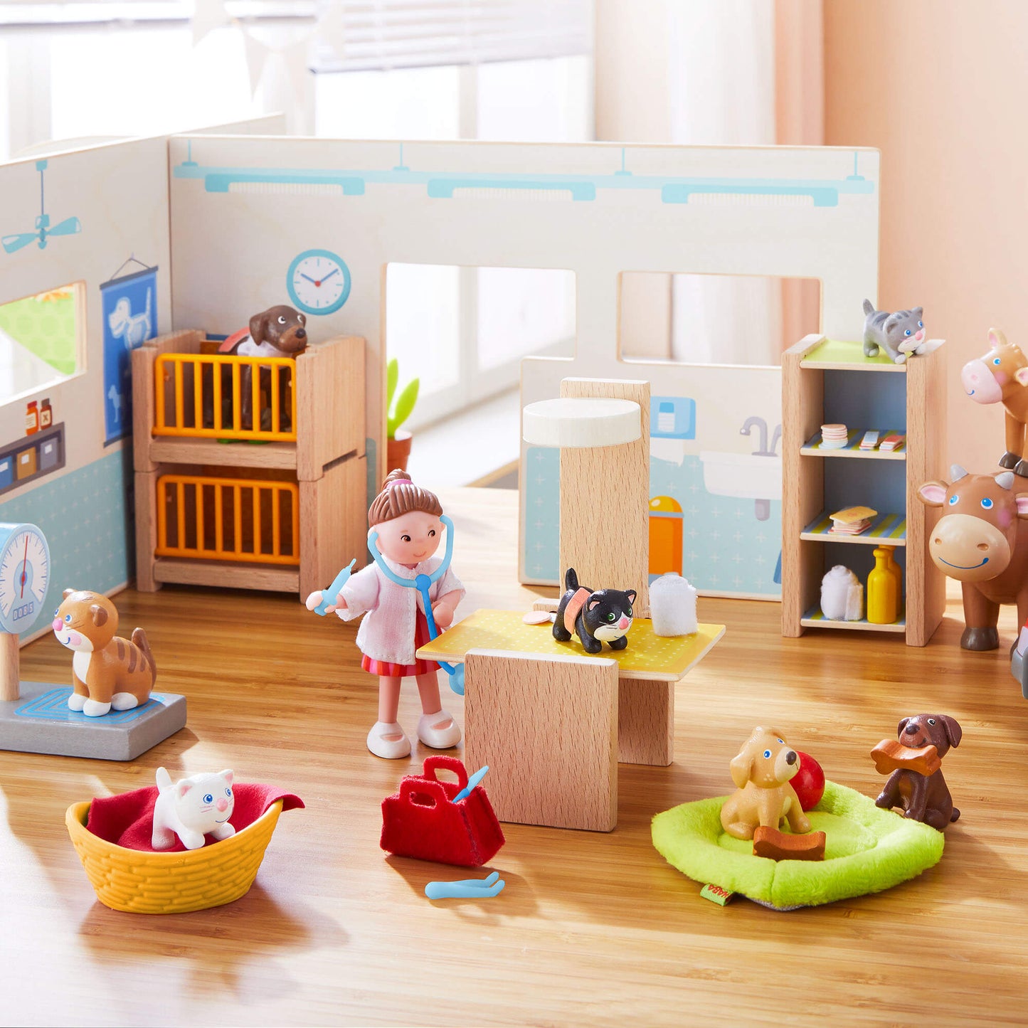 Little Friends Vet Clinic Play Set with Rebecca Doll