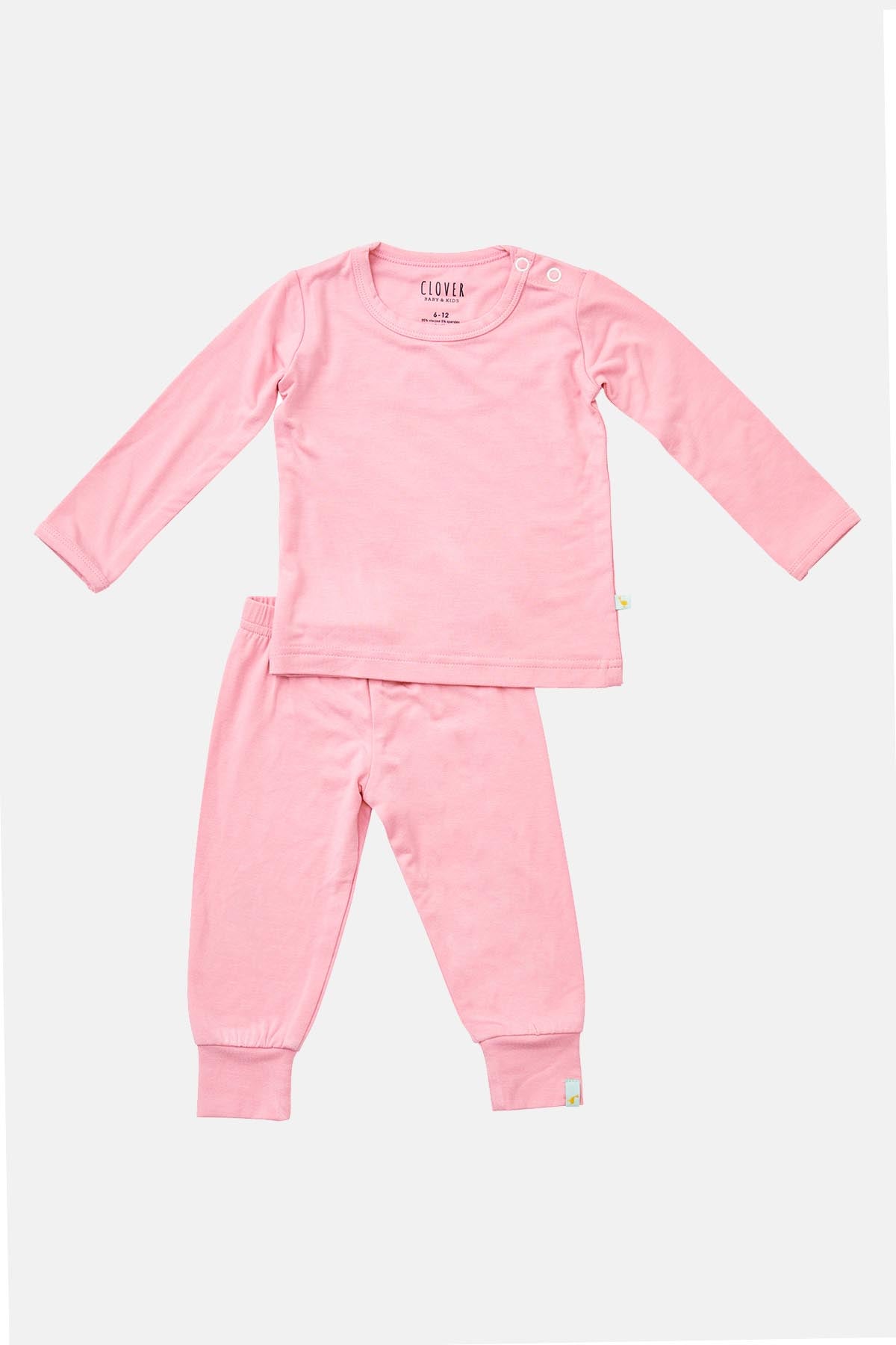 Long Sleeve Pajama Set - Peony